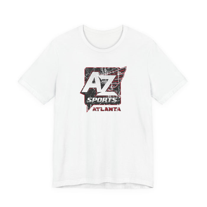 A to Z Sports Falcons Distressed Pocket T-Shirt