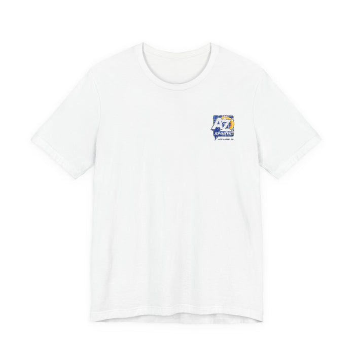 A to Z Sports Rams Distressed Pocket T-Shirt