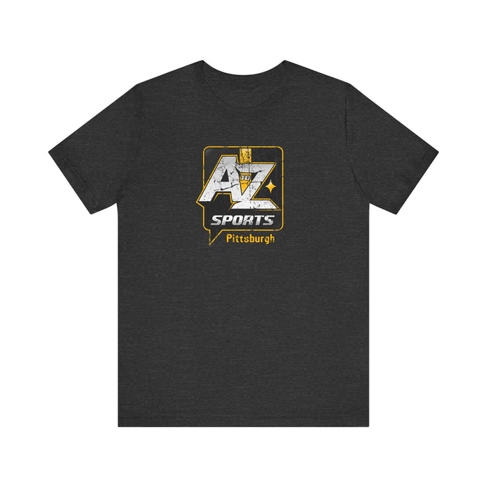 A to Z Sports Steelers Distressed T-Shirt
