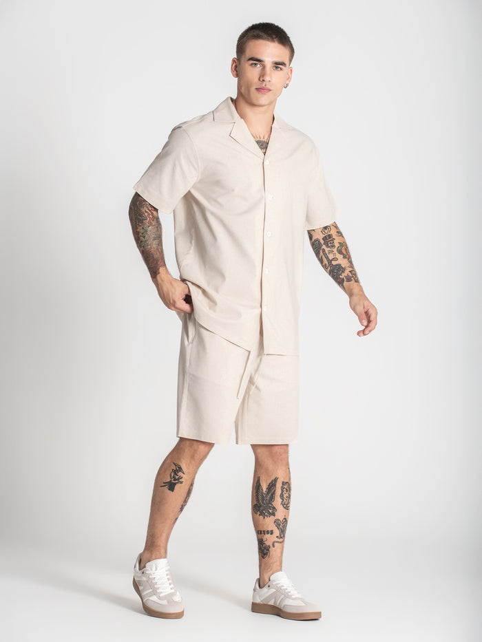 shirts / Beige Natura Shirt