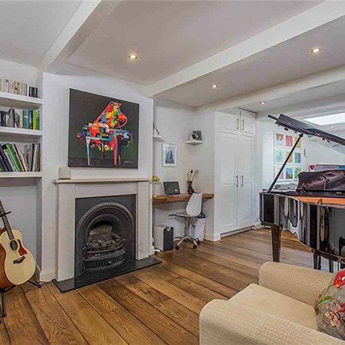 Clasico Medium Oak Wood Flooring Broadleaf