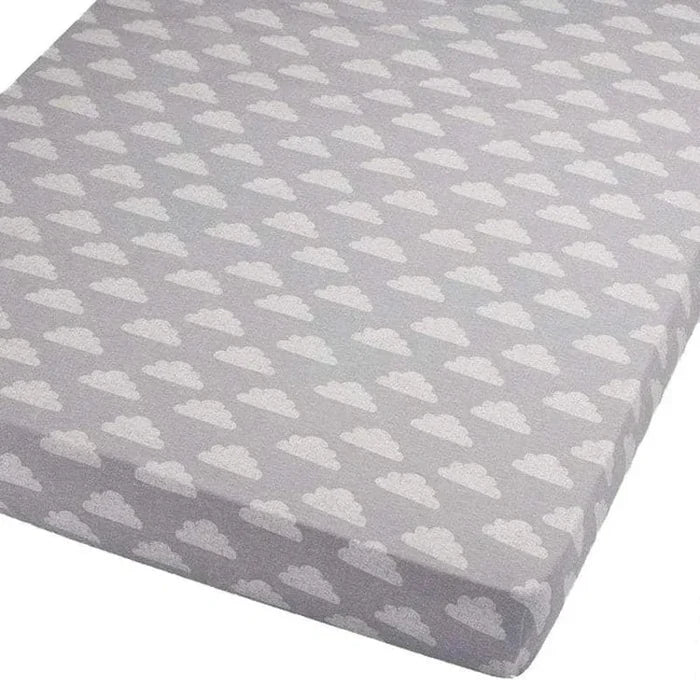 Bulk Buy Cot Bed Sheets - Clouds (box of 40)
