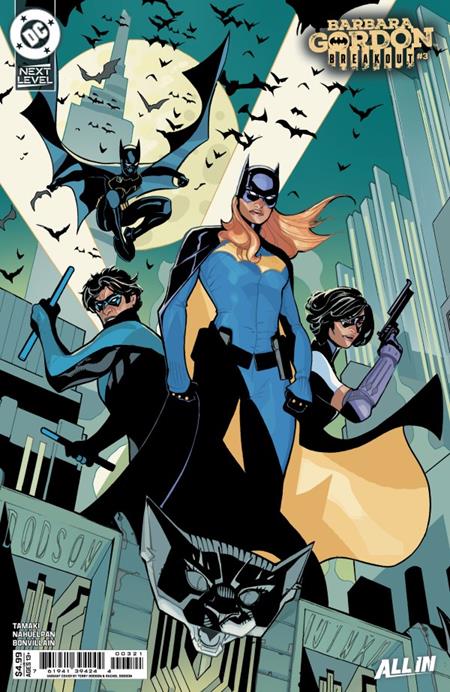 DF BARBARA GORDON BREAKOUT #3 VARIANT SIGNED BY TERRY & RACHEL DODSON FOC September 7, 2026