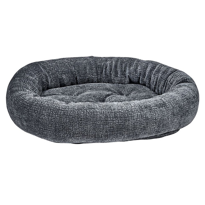 Donut Bed | Elephant Gray Microvelvet