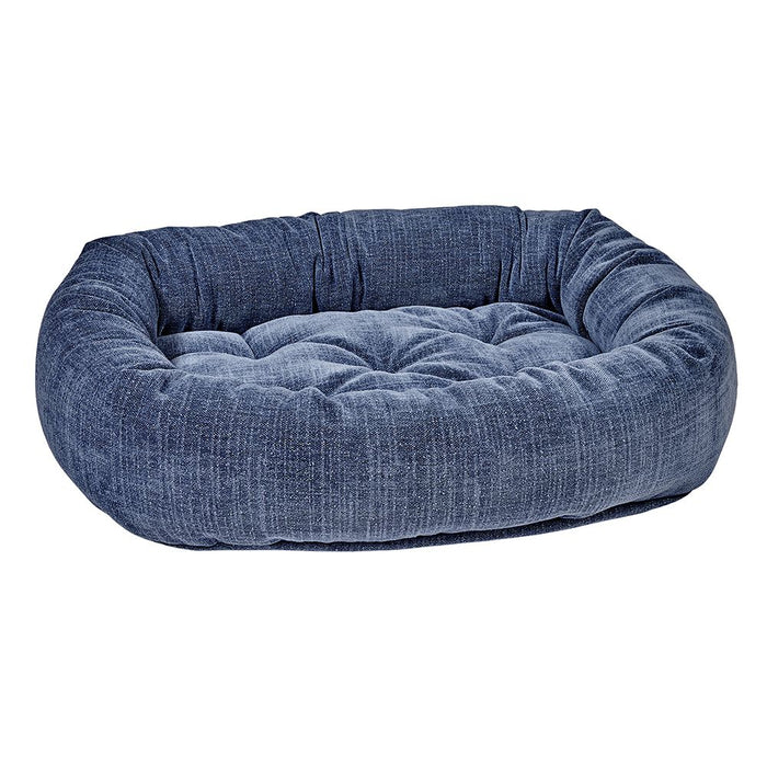 Donut Bed | Indigo Washed Cotton