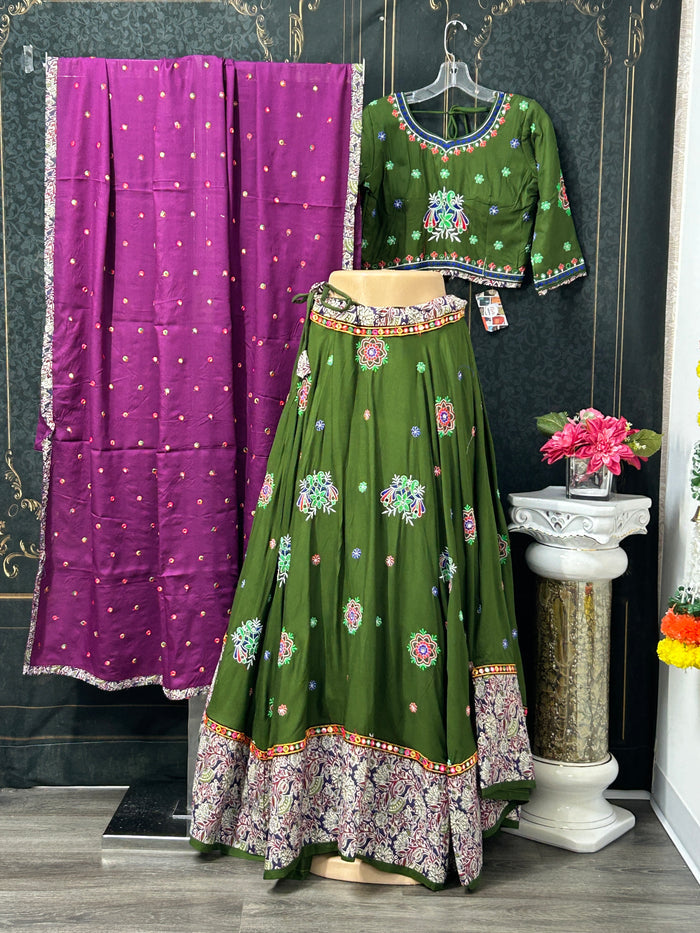 Garba chaniya choli by Kurti Connection USA