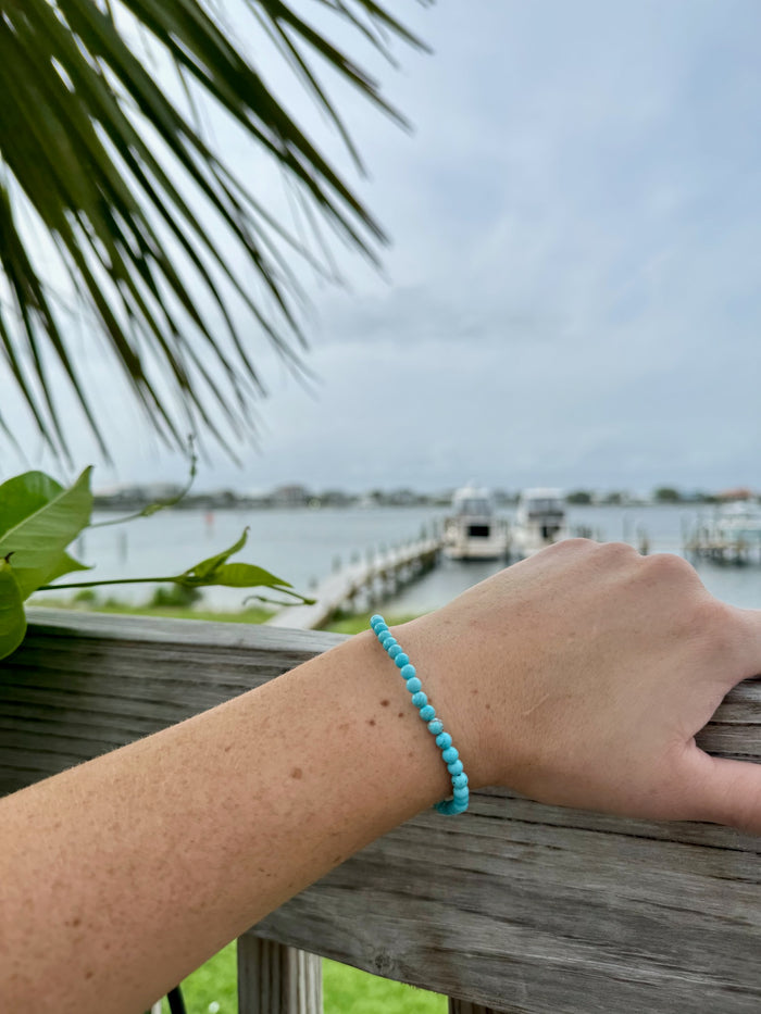 model in Halsey bracelet
