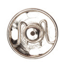 Hemline Snap Fasteners: Sew-on: Nickel: 9mm: Pack of 12 - Snaps