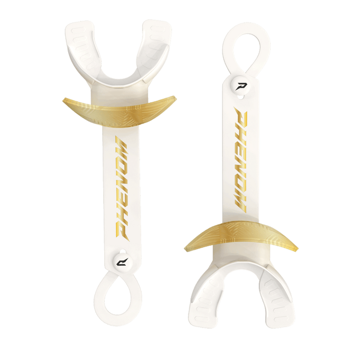 HexaFlow 4.0 SnapPlate™ Mouthguard - White Gold Rush