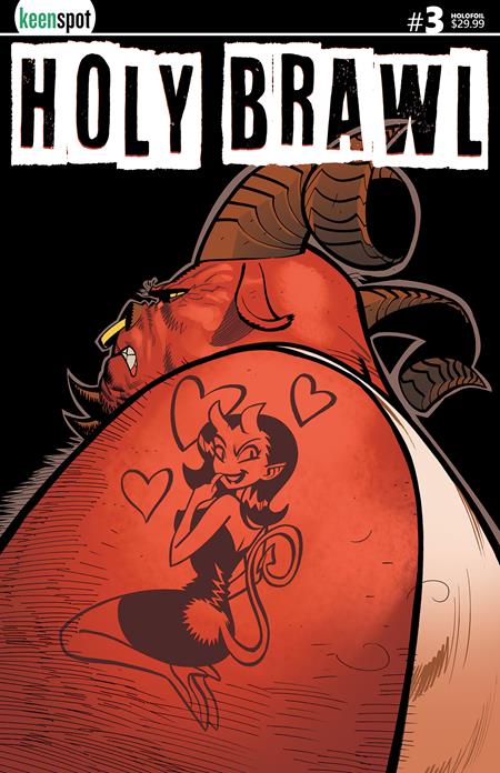HOLY BRAWL #3 (OF 5) CVR B ATHILA FABBIO HOLOFOIL VAR FOC August 31, 2026