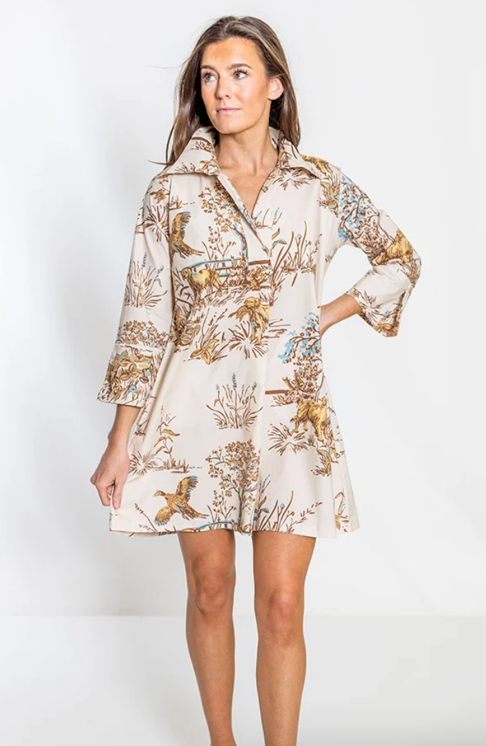 House of MBR Ruthie Shirt Dress