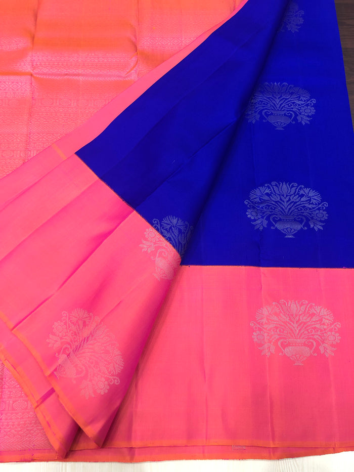 Korvai kanjeevaram silk saree