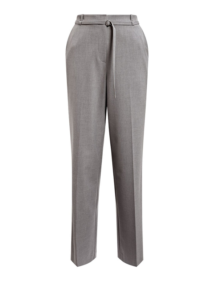 Kyla Belted Straight Leg Pants Forever New
