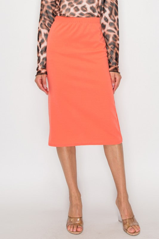 Misty Skirt-Coral 27”/29”