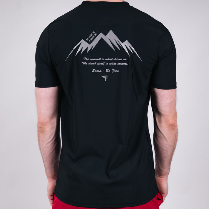 Nevis T-Shirt - Jet Black