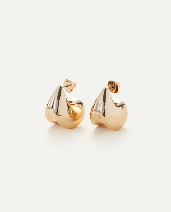Nouveaux Puff Earrings - Gold
