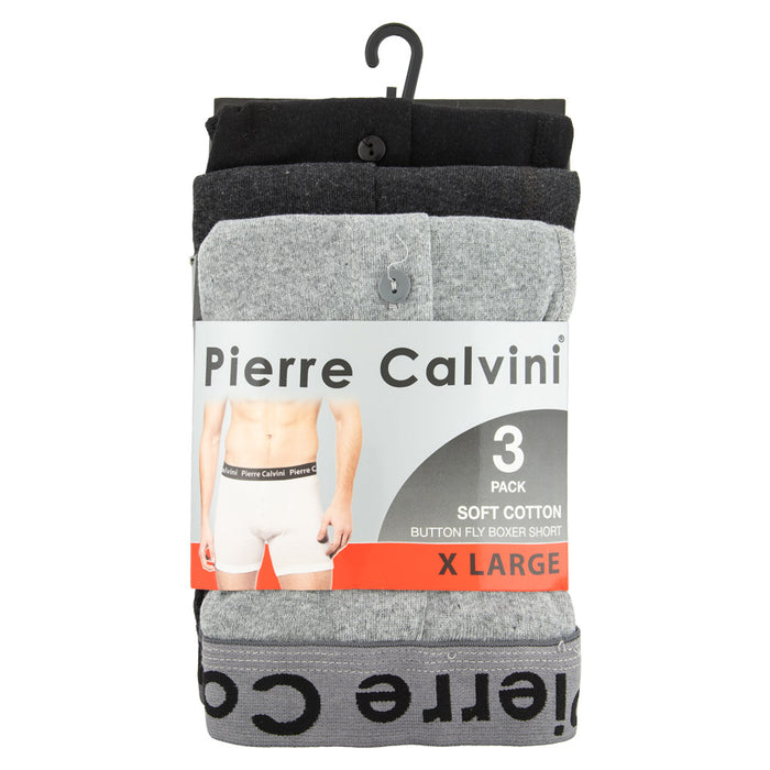 Pierre Calvini Men's Boxer Shorts size x large on a white background