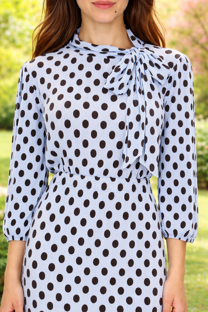 Polka Dot Bodre Skirt-2 Colors