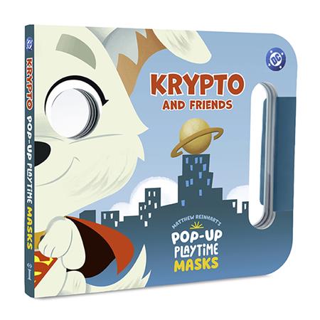 POP-UP PLAYTIME MASKS HC DC KRYPTO AND FRIENDS FOC August 31, 2026