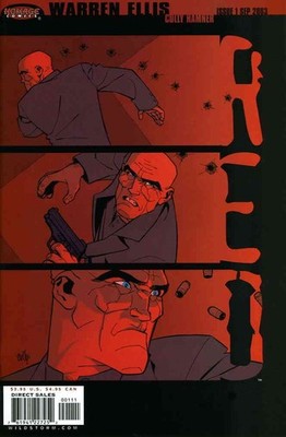 Red #1; Homage | Warren Ellis inspired Bruce Willis movie