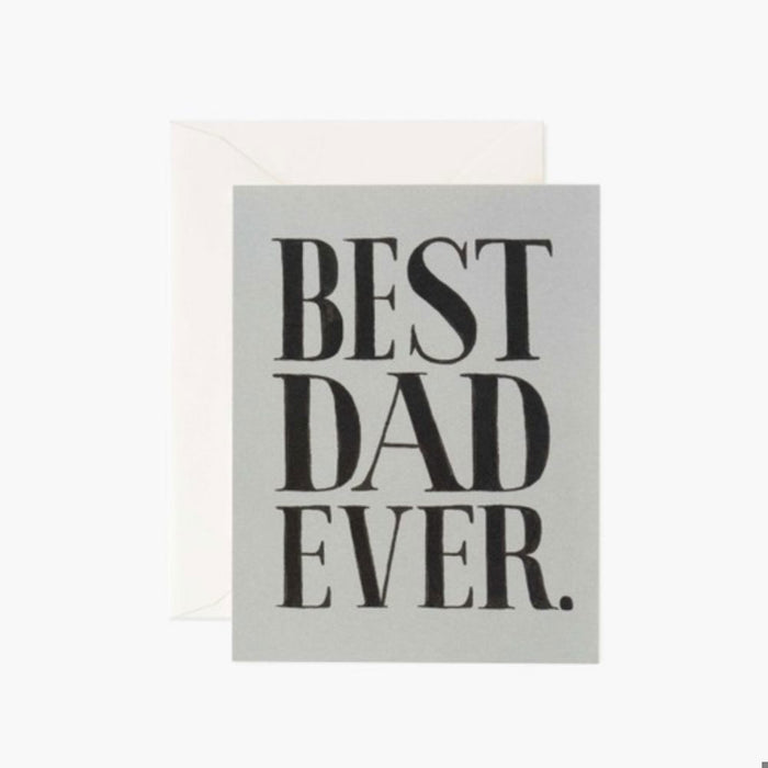 Rifle Paper Card Best Dad Ever Greeting
