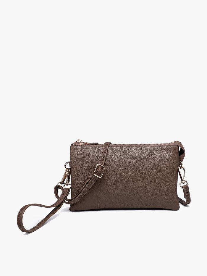 Riley Clutch -Ash Brown