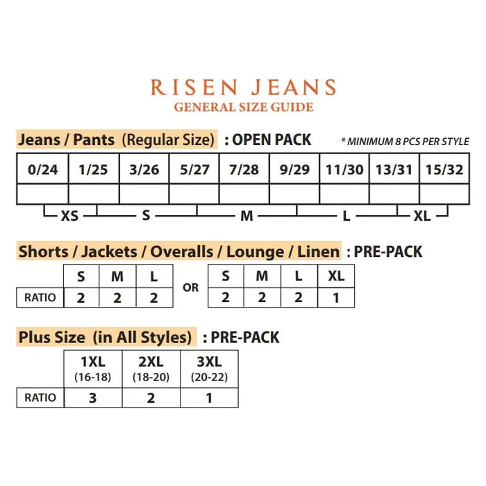Risen High Rise Side Step Shorts
