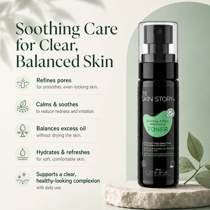 Soothing & Pore Minimising Toner - The Skin Story -