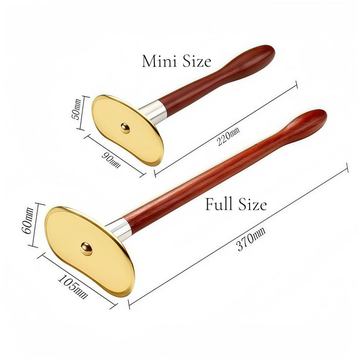 The WandHandle Brass Gua Sha for full-body relief - Full Size Miss Maya Shop