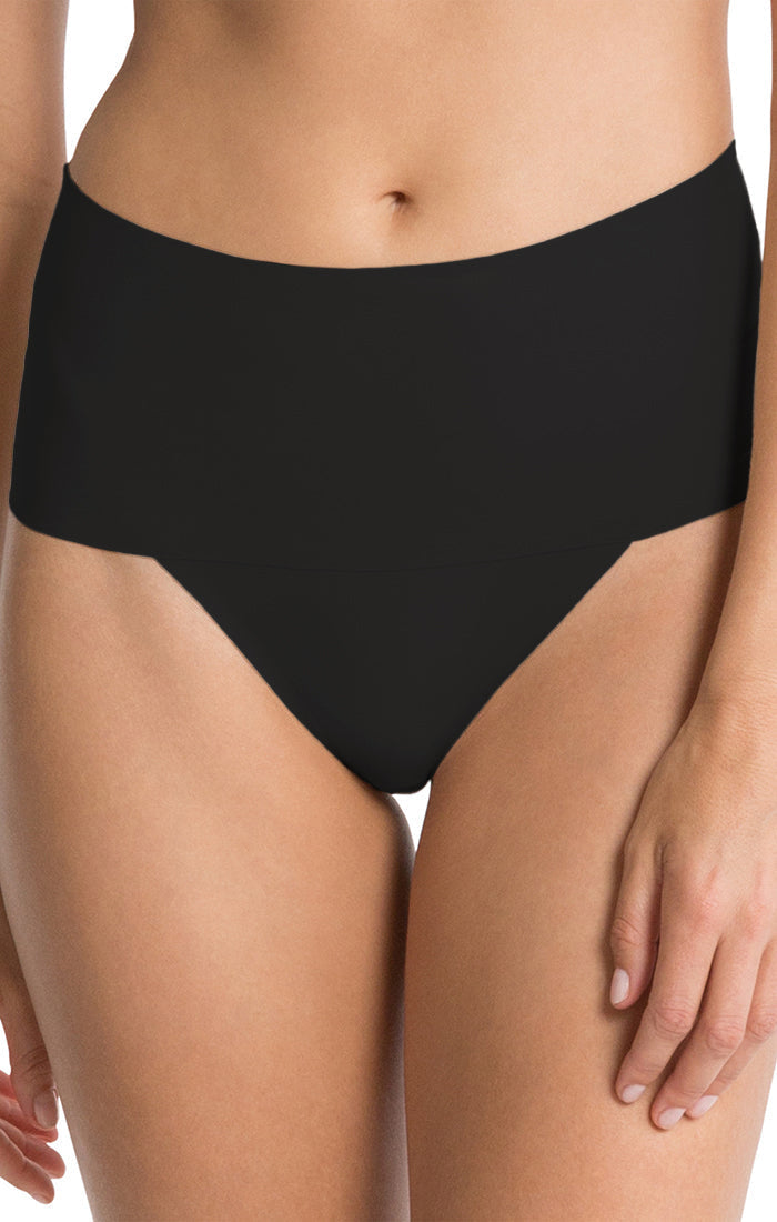 SPANX Undie-tectable Thong ~ Black