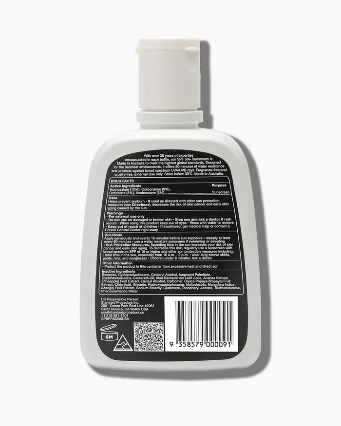 SPF 50+ Sunscreen