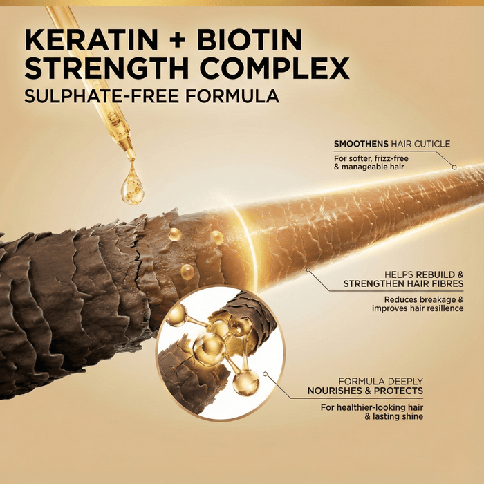 Sulphate Free Shampoo & Conditioner For Dry & Damaged Hair - The Skin Story -