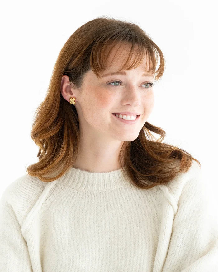 Susan Shaw Mini X Studs