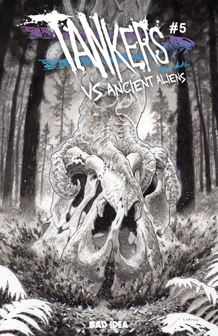 TANKERS VS ANCIENT ALIENS #5 (OF 5) CVR D INC 1:20 LEWIS LAROSA B&W VAR FOC September 28, 2026