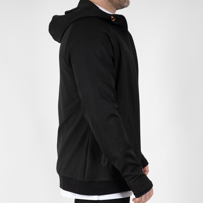 Walton Technical Hooded Zipper Black