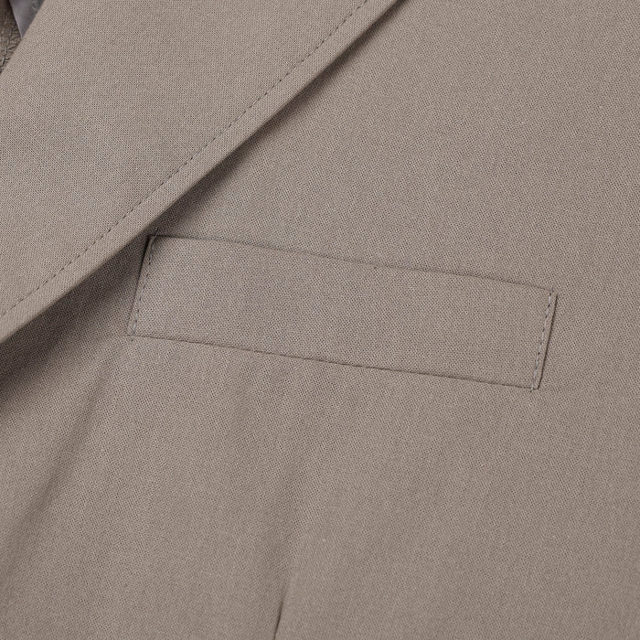 Washed Cotton Linen Daddy Jacket