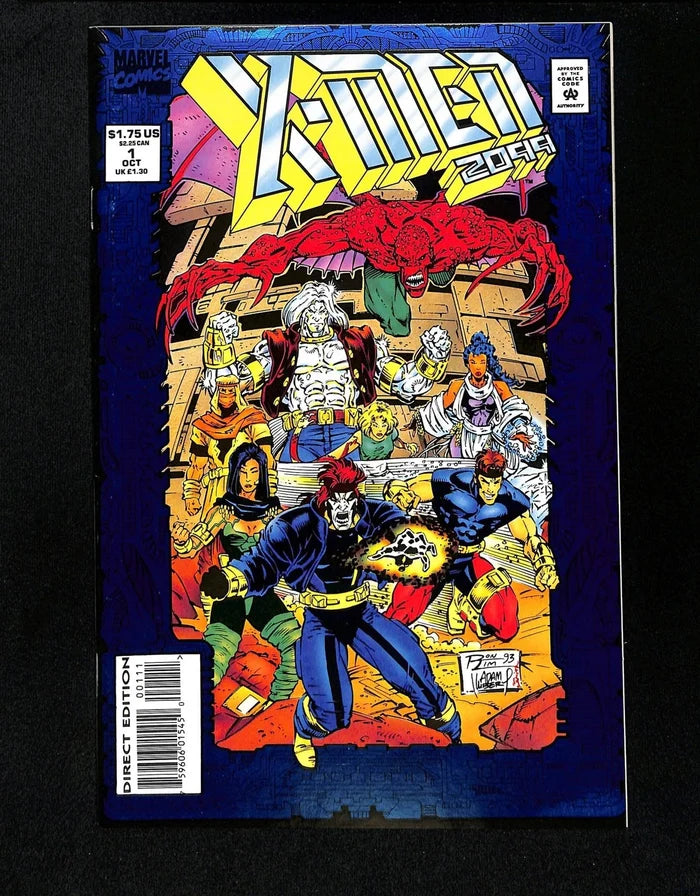 X-Men 2099 #1 Blue Foil Cover! Marvel 1993