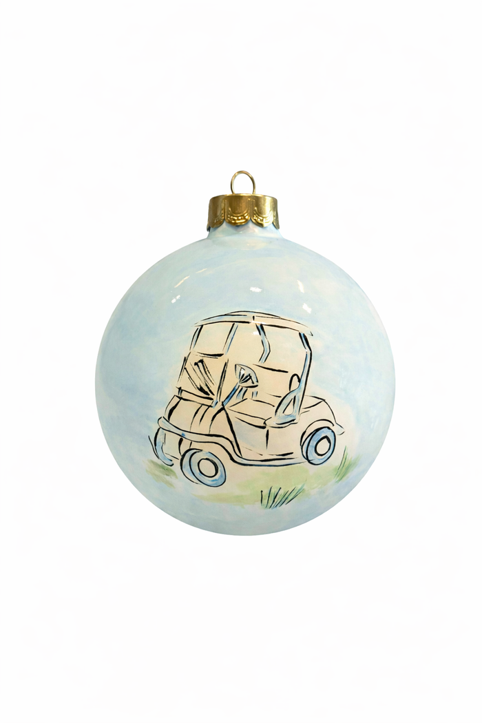 2026 Golf Cart Ornament