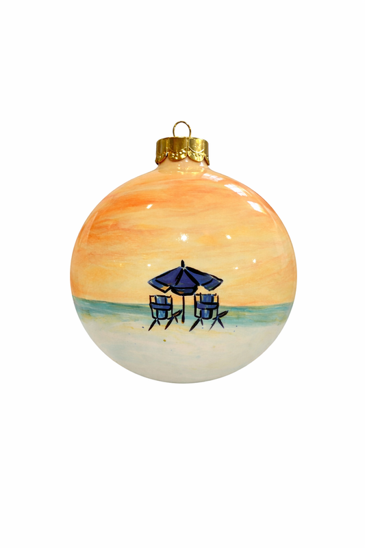 2026 Sunset Chairs Ornament