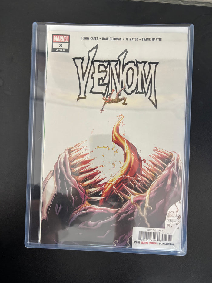 Venom # 3 (2018 Marvel) 1st Print, 1st Knull (NM/MT) Donny Cates, Ryan Stegman