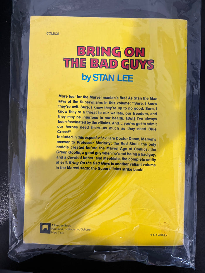 BRING ON THE BAD GUYS BY STAN LEE 1976