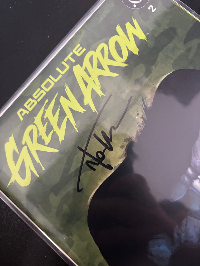 ABSOLUTE GREEN ARROW #2 TYLER KIRKHAM EXCLUSIVE VARIANT 2026 DC NM SIGNED/COA