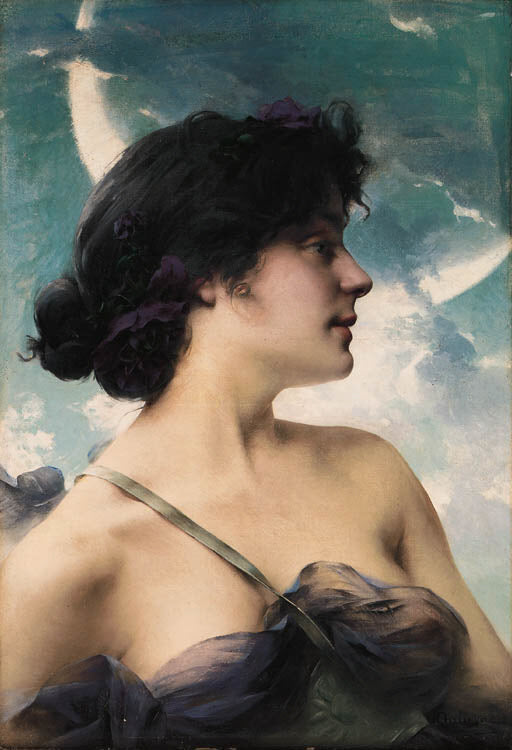 A Beauty In Violet | Paul Quinsac