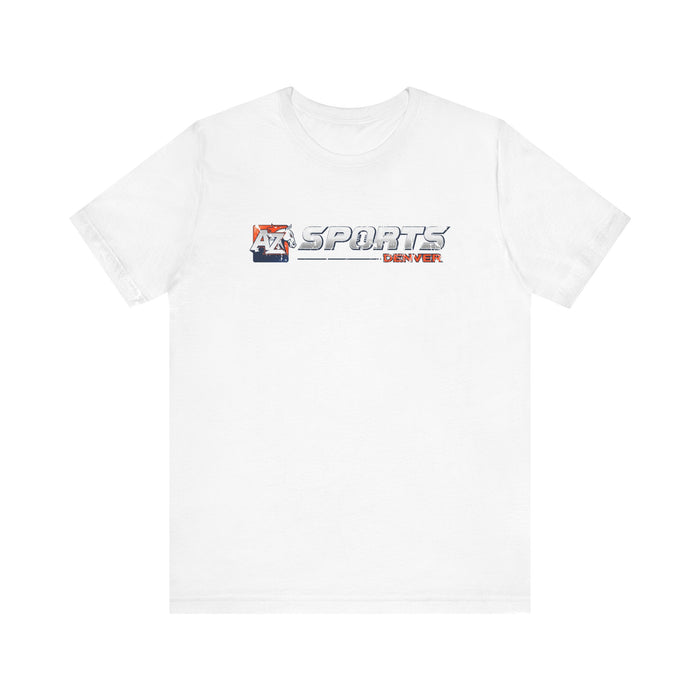 A to Z Sports Broncos Distressed Horizontal T-Shirt