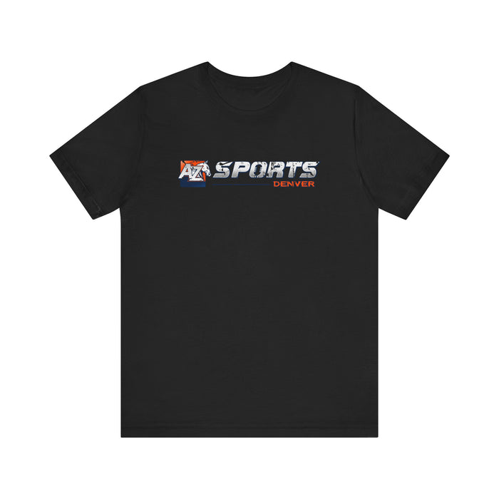 A to Z Sports Broncos Distressed Horizontal T-Shirt