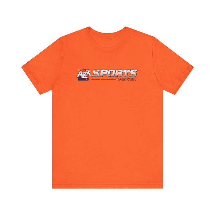 A to Z Sports Broncos Distressed Horizontal T-Shirt