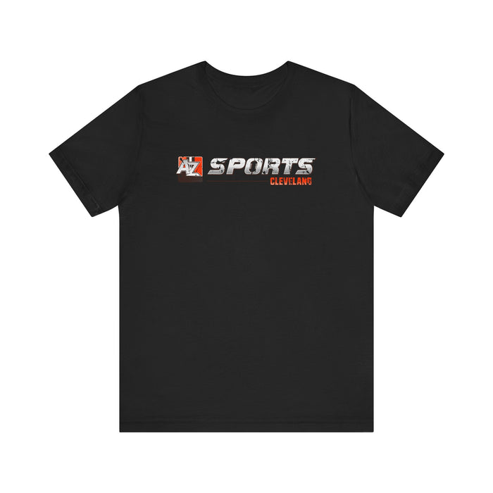 A to Z Sports Browns Distressed Horizontal T-Shirt