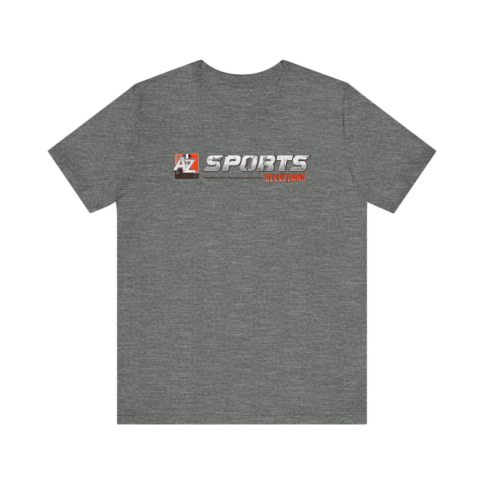 A to Z Sports Browns Distressed Horizontal T-Shirt
