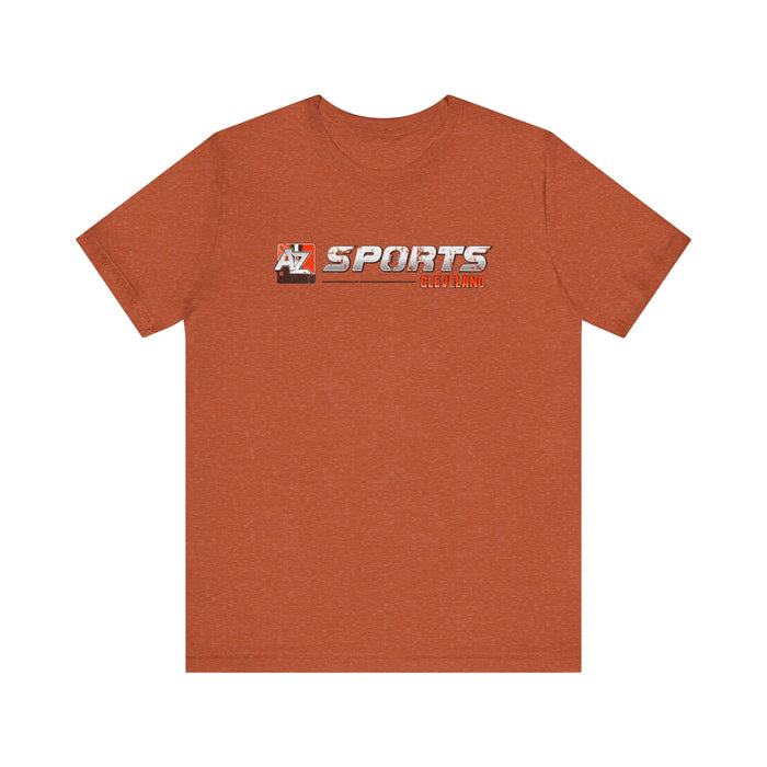 A to Z Sports Browns Distressed Horizontal T-Shirt