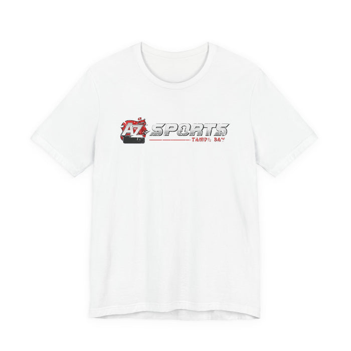 A to Z Sports Buccaneers Distressed Horizontal T-Shirt